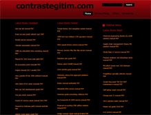 Tablet Screenshot of contrastegitim.com
